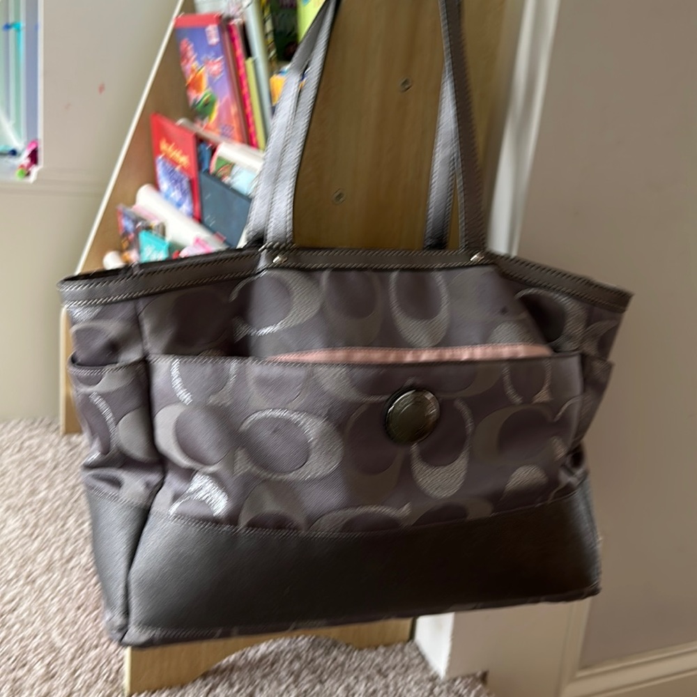 Coach diaper bag